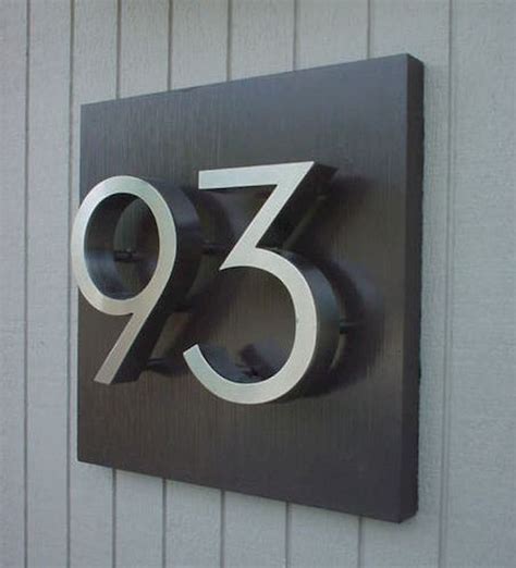 house numbers for metal doors|5 in metal house numbers.